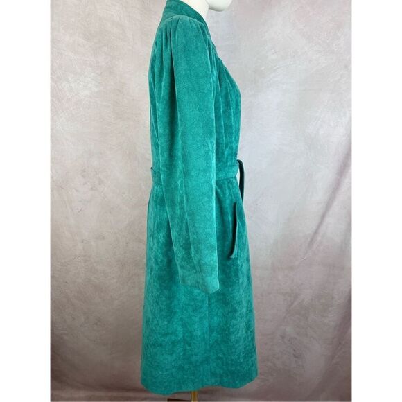 Vintage Designer Ultra Suede Overcoat 1970s 1980s - Picture 6 of 10